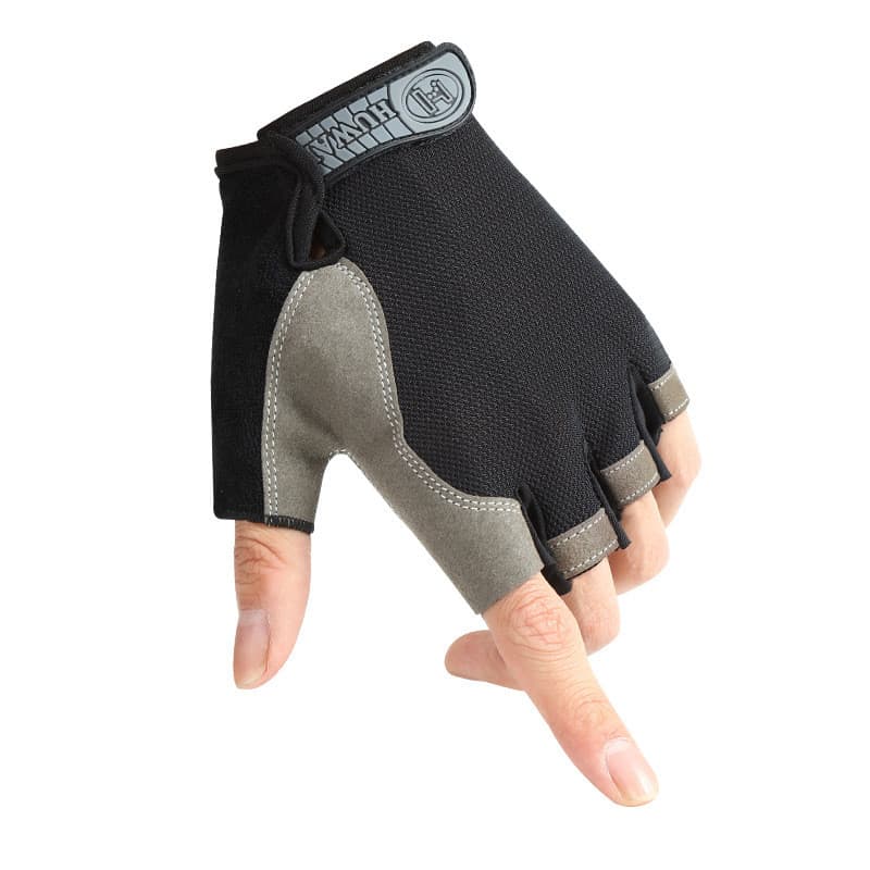 Luvas de meio dedo para primavera e verão, para homens e mulheres, adequadas para esportes, ciclismo, montanhismo, viage