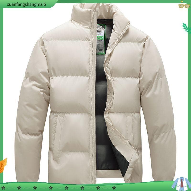 Jaqueta acolchoada de inverno grossa acolchoada jaqueta masculina novo estilo na moda Casual juventude jaqueta All-Match