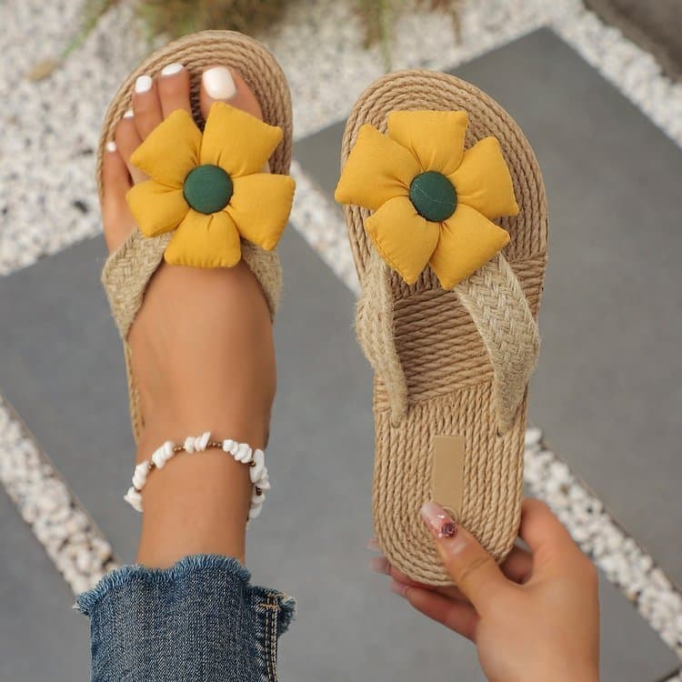 Chinelos femininos, chinelos de salto cunha, chinelos de sola grossa, sapatos para atividades ao ar