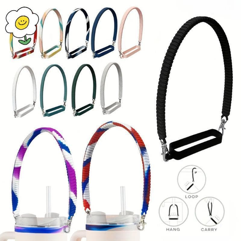 maoting } Alça Para Garrafa De Água , Macia , Antiderrapante , Durável , Suporte De Silicone , Adequado A Maioria Das Ga