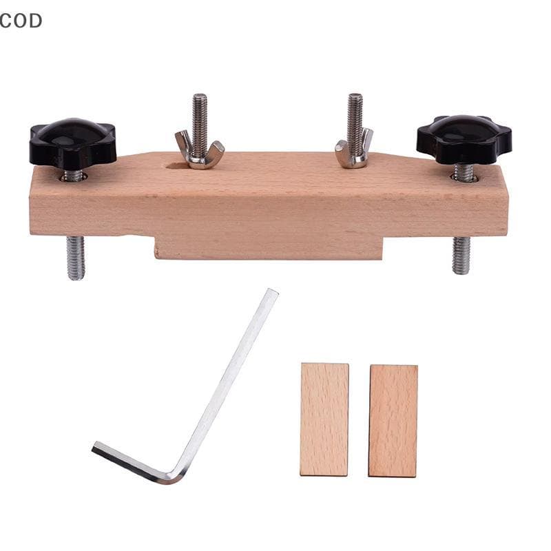 [YSB] Braçadeira De Ponte De Guitarra Ferramenta De Reparo De Luthier Com Chave L Blocos De Madeira Substituição Clássic