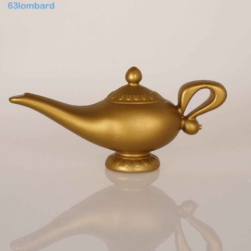 Miniaturas De Lâmpada LOMBARD Aladin , Base Redonda Artesanato Adereço Ornamento De Festa Artesanal De Plástico Vívido
