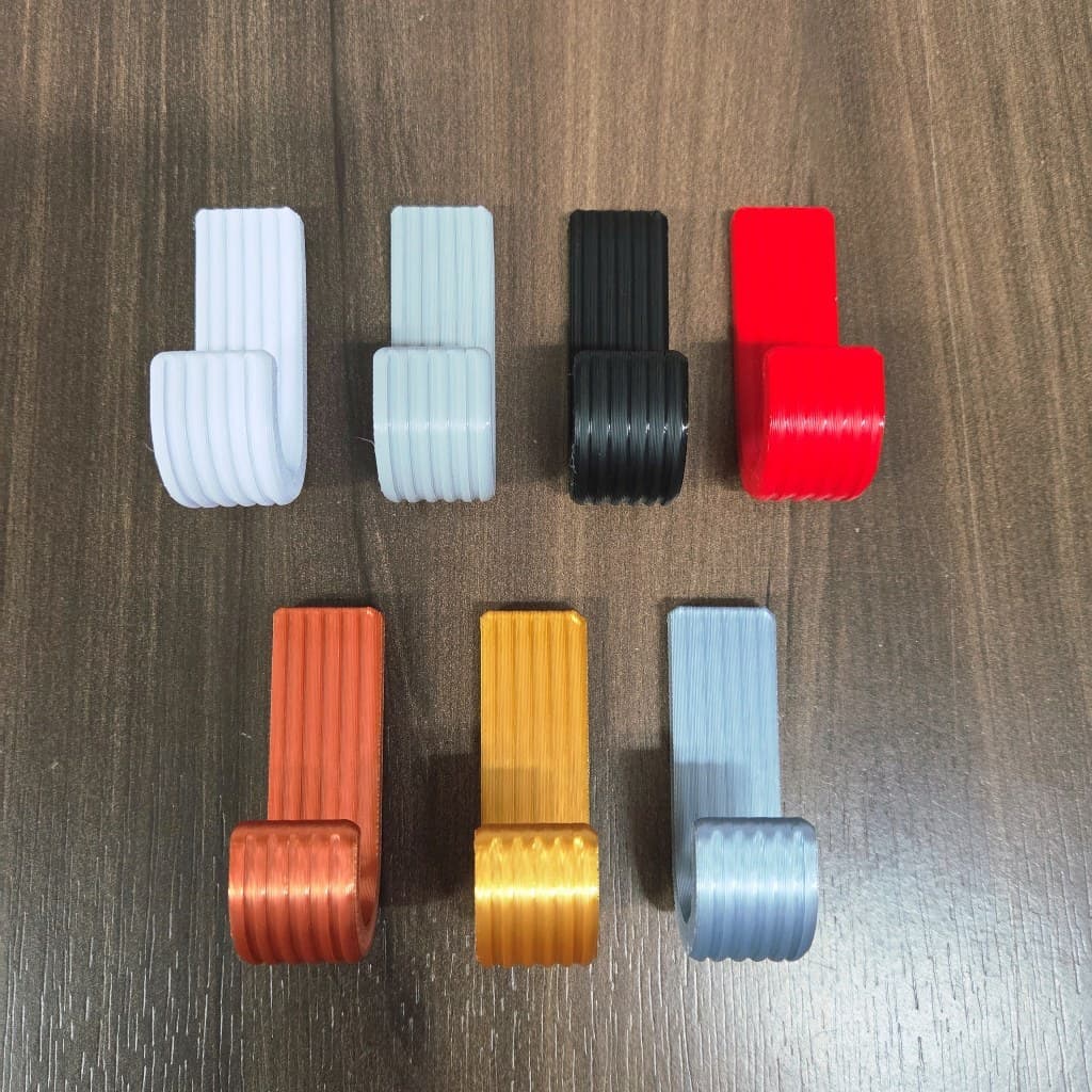Ganchos de Parede Minimalista 3D–Suporte pano toalha Multiuso Moderno e Resistente dupla face