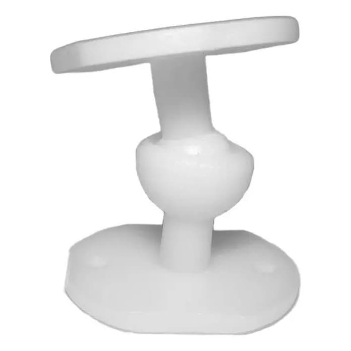 Suporte Articulador Para Sensor De Alarme Branco Tudo Forte