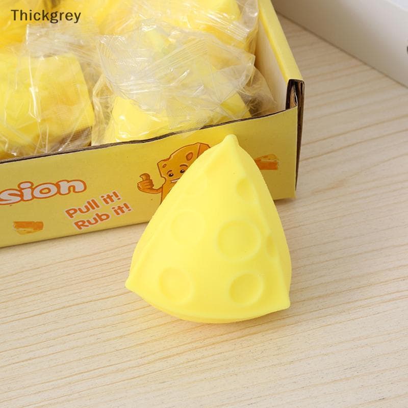 Brinquedo Squishies De Queijo Grossogrey Com Recurso De Aumento Lento , Alívio Inovador Do Estresse Para Crianças E Adul