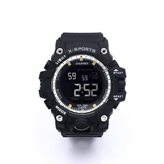 Relógio Digital Esportivo Preto Resistente a água S801A-07-2