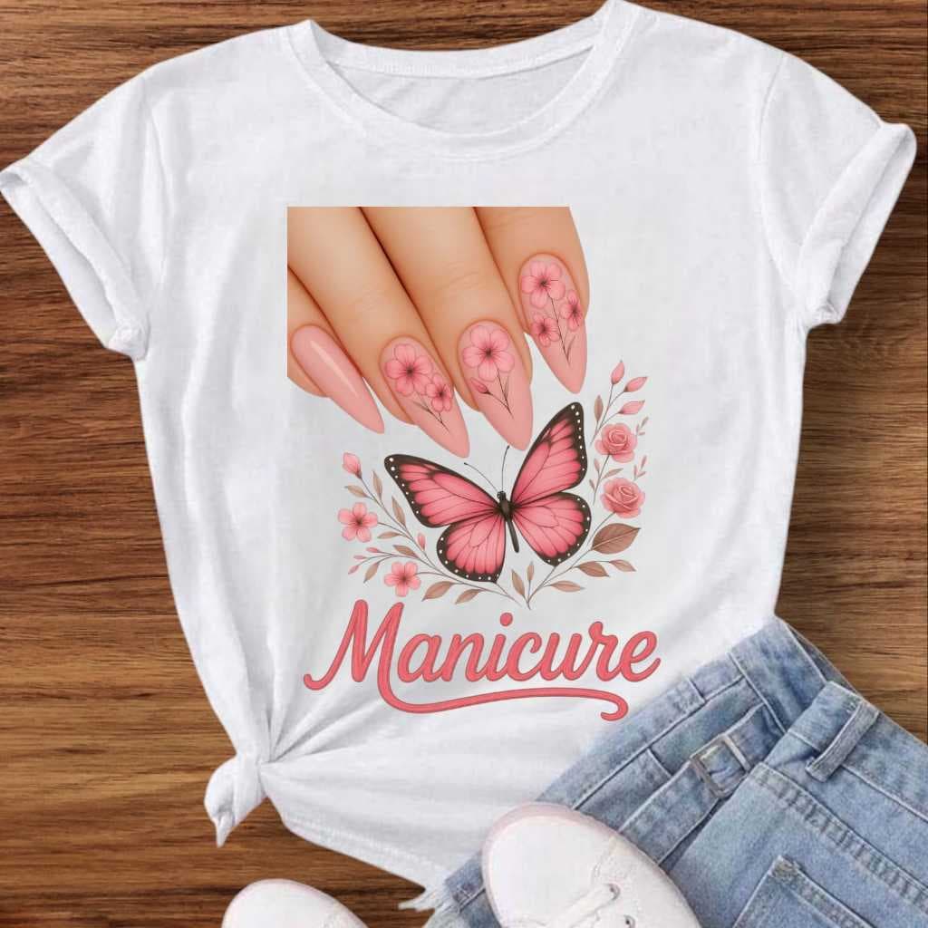 Camiseta T-shirt Feminina Blusa Estampas Profissões
