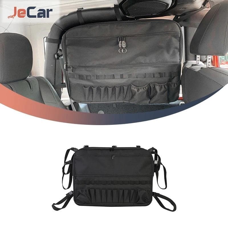 JeCar Porta-Malas De Carro , Bolsa De Armazenamento De Grande Capacidade , Organizadores De Ferramentas Anti-Rolo Para J