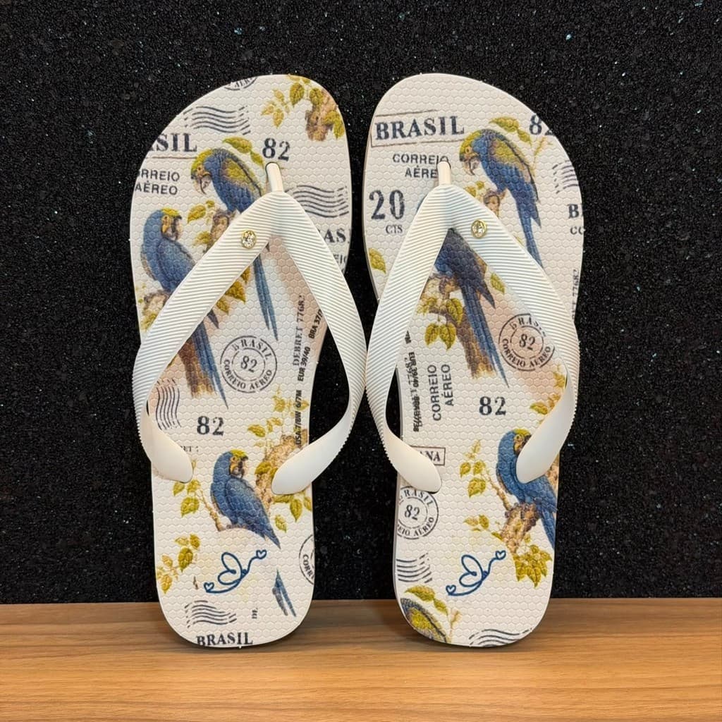 Chinelo Feminino Estampado Confortável Leve Macio Varios Modelos Verão