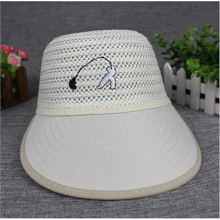 Chapéu de pesca masculino aba grande verão protetor solar guarda-sol legal chapéu de sol Extra largo de meia-idade idoso