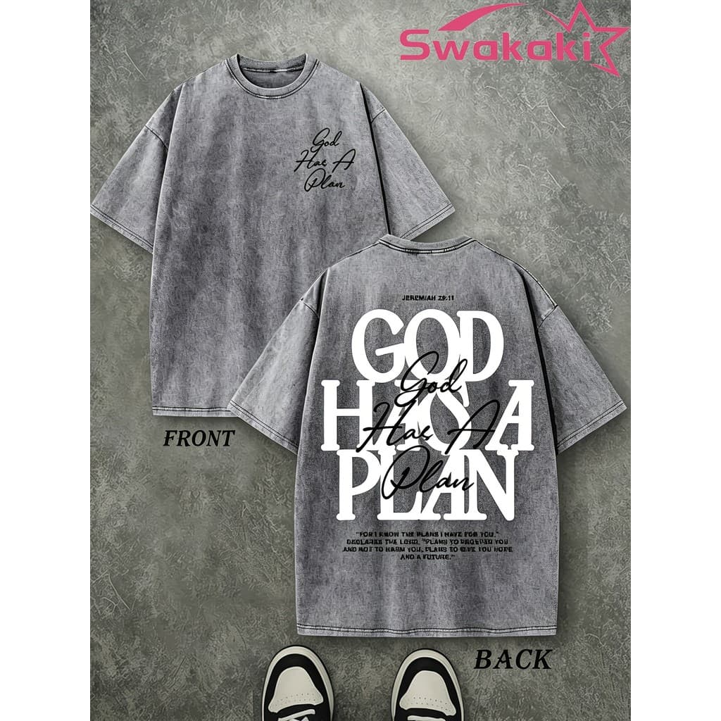 NIxeci Camiseta masculina retrô de algodão puro lavado com estampa estampada estilo moderno, roupa Casual confortável, r