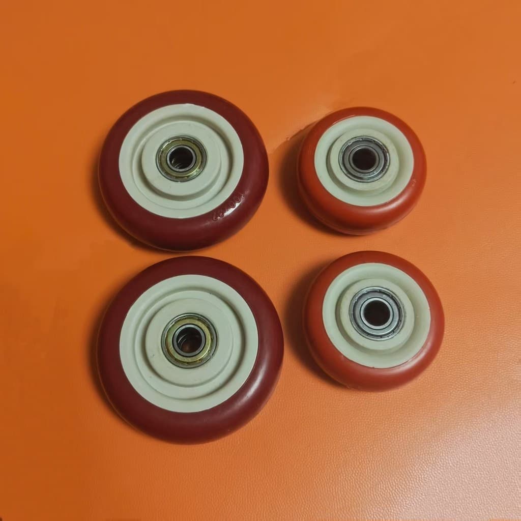 Material de revestimento de filme de piso de Pvc que espalha o rodízio plano do carro da barraca da roda