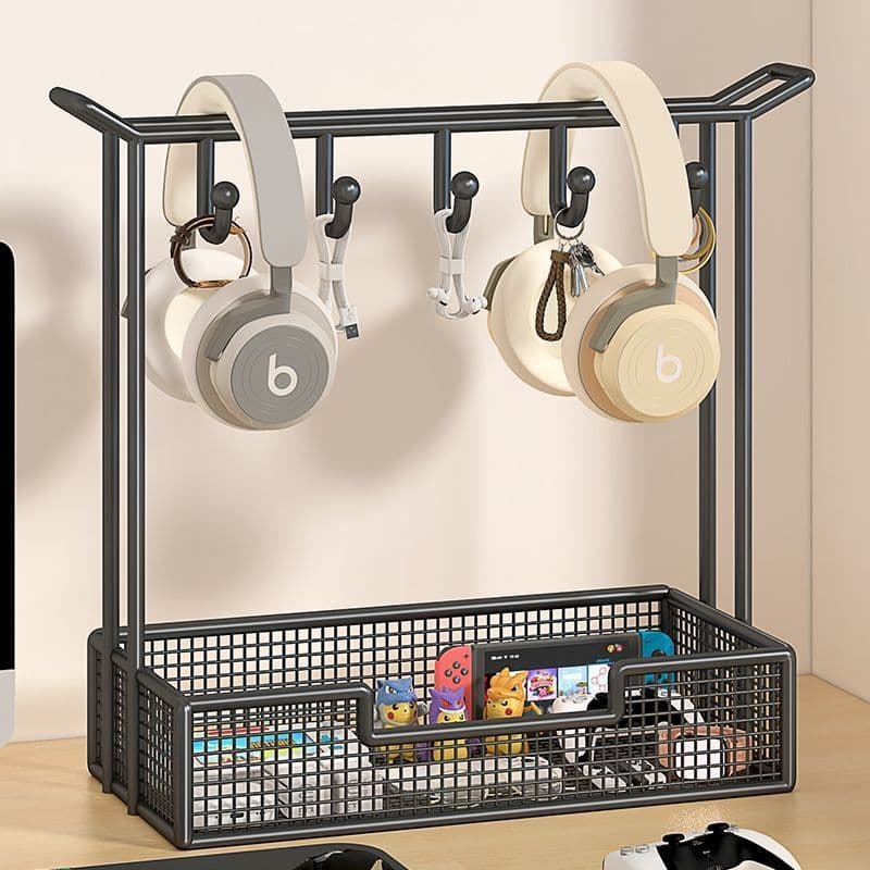 Suporte Universal para fone de ouvido, Desktop, computador, jogos, cabide de Metal, Rack de armazenamento, suporte para