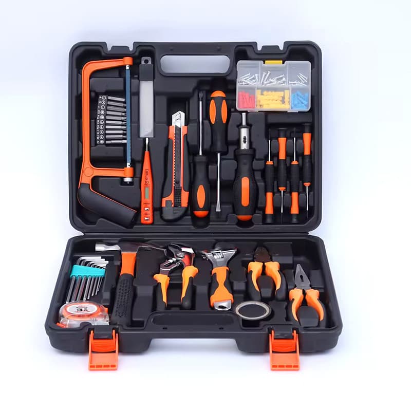 Kit de ferramentas de combinação de reparo multifuncional atacado kit de Hardware doméstico ferramentas eletricista caix