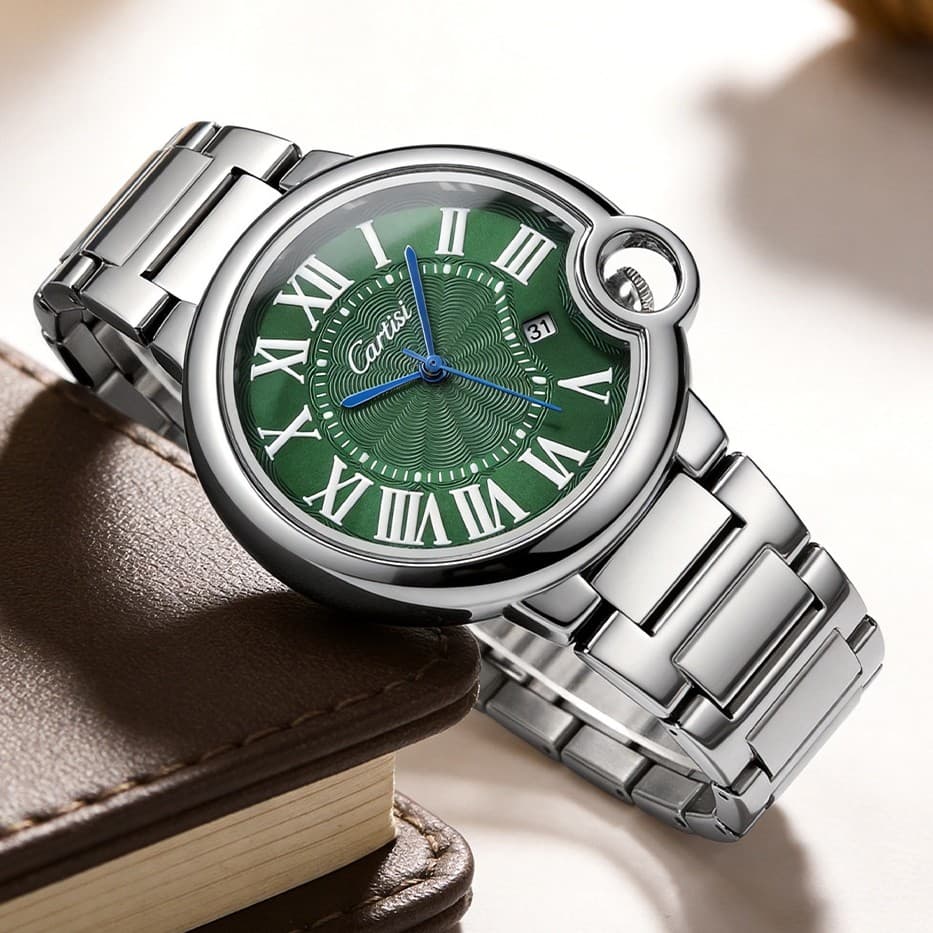 Novo estilo relógio de quartzo masculino moda estilo negócios elegante relógio nicho Design sentido entrega direta da fá