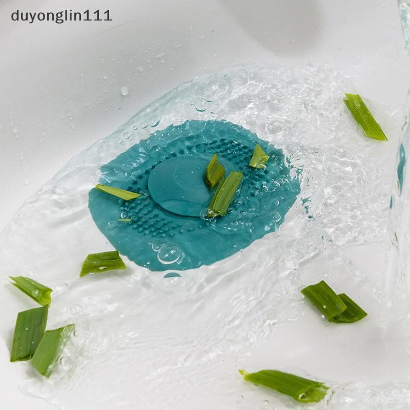 (duyonglin111) Rolha De Banheira Antibloqueio De Silicone Para Ralo De Chão De Banheiro , Pia De Chuveiro , Cozinha , Fe