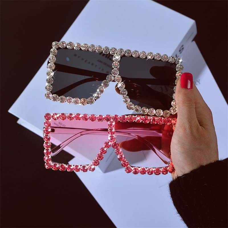 óculos de sol feminino com proteção uv oculos de sol óculos de sol quadrado feminino óculos feminino de sol Europeu amer