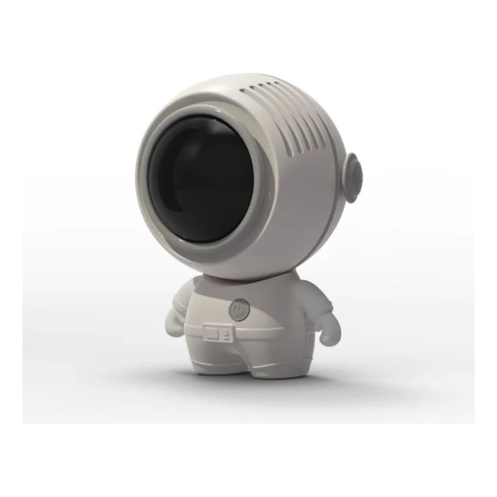 Mini Ventilador Astronauta Portátil Sem Fio De Mão Usb