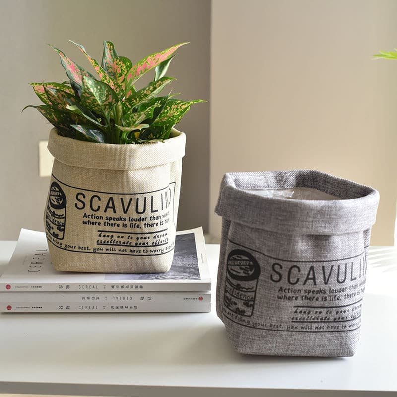 Vaso de flores nórdico ins papel Kraft criativo tecido vaso conjunto sala estar vaso planta decoração casa vaso