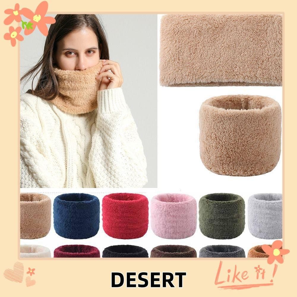 Cachecol DESERT à prova de vento e quente, Cachecol Espesso e Quente, Adequado para Equitação, Cachecol de Inverno à pro