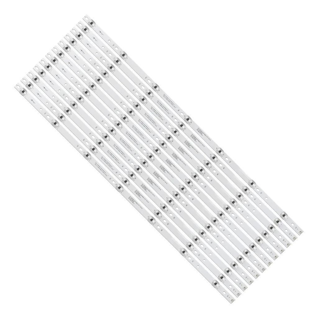 Kit 12 Barras De Led Compatível 70pug6774/78 novo MSL PARTS