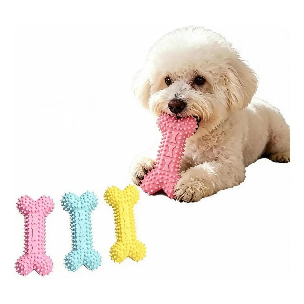 Brinquedo Pet Mordedor Anti-Stress Osso Cravo QUALIDADE
