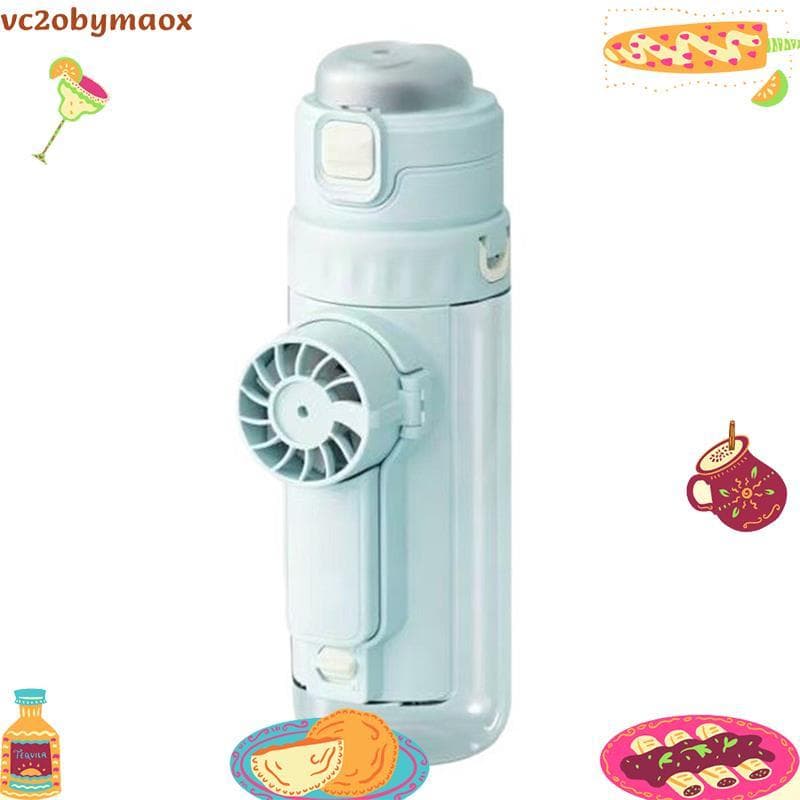 Ventilador Copo De Água Portátil De Estudante Para Uso Escolar Infantil Azul vc2obymaox.br
