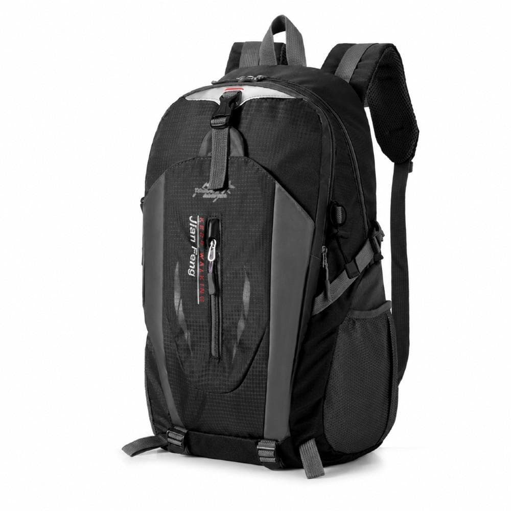 Mochila para Notebook até 15,6" Nylon Impermeável Viagem Trilha Camping Preta