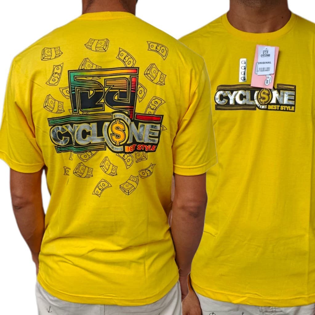 Camiseta Cyclone camisa Premium Malha 30.1 Penteada 100% Algodão - Camiseta Ciclone