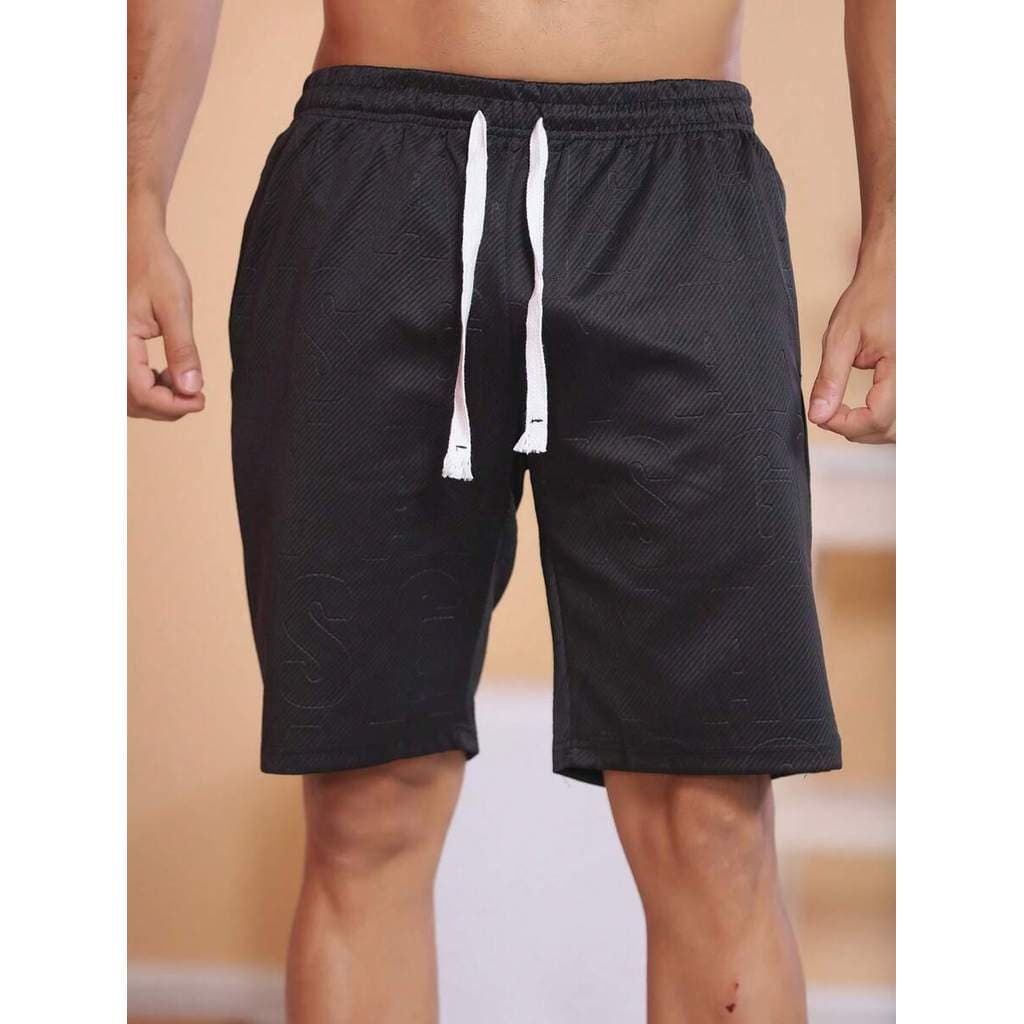 BERMUDA MOLETIM MOLETOM Colorida letras em relevo MASCULINO SHORT IMPORTADO SPORT Esportivo Casual