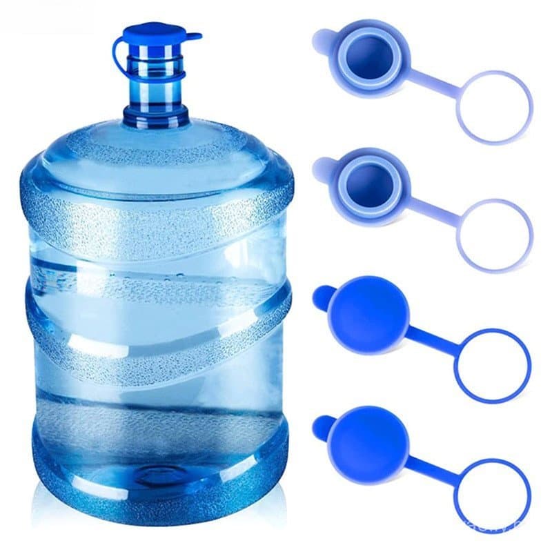 [Tampa De Substituição Da Garrafa De Água De 3/5 Galões Silicone Para Acessórios De Balde De Bebida Anti Respingos Em
