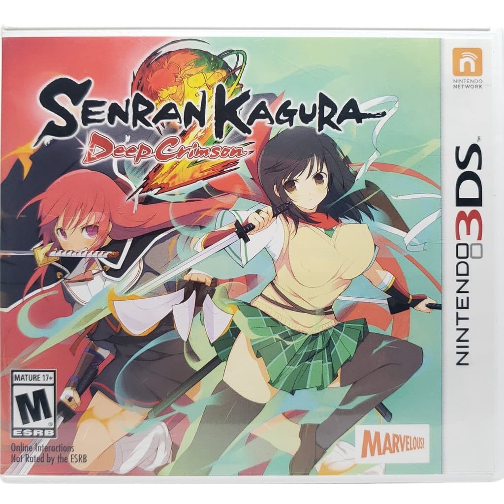 Senran Kagura 2 Deep Crimson 3DS Original Fisica Nintendo