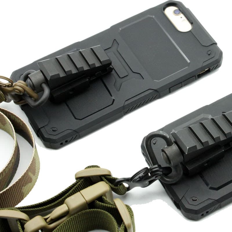 NÃO. 7 materiais armadura pesada ventilador militar uso tático caso de telefone urso gordo à prova dwaterproof água excl
