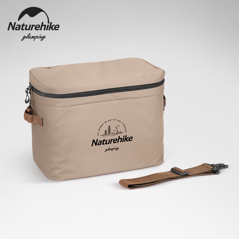 Naturehike saco de gelo com isolamento externo norueguês, grande capacidade, portátil, acampamento, viagem, armazenament