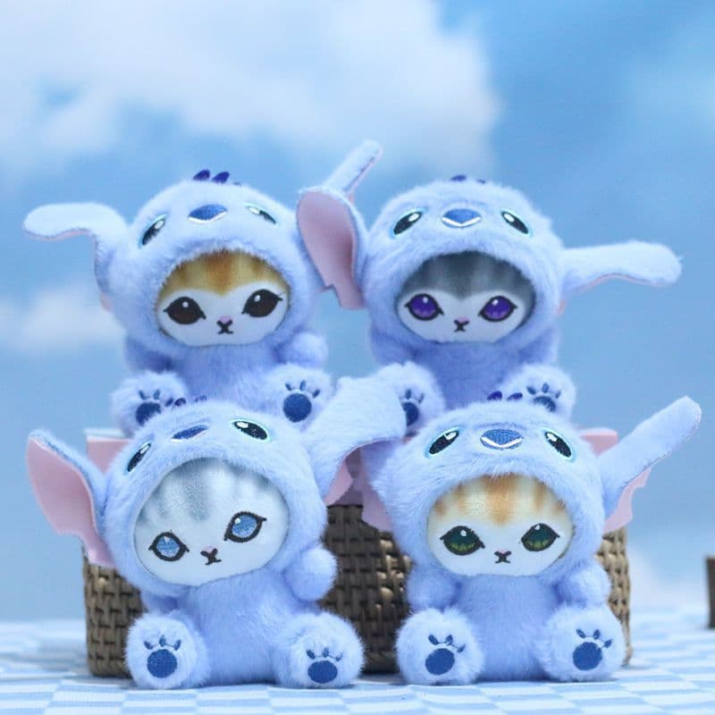 Gato Tubarão Fofo Transformado em Brinquedo de Pelúcia, Pingente, Boneco, Chaveiro de Bolsa 8694