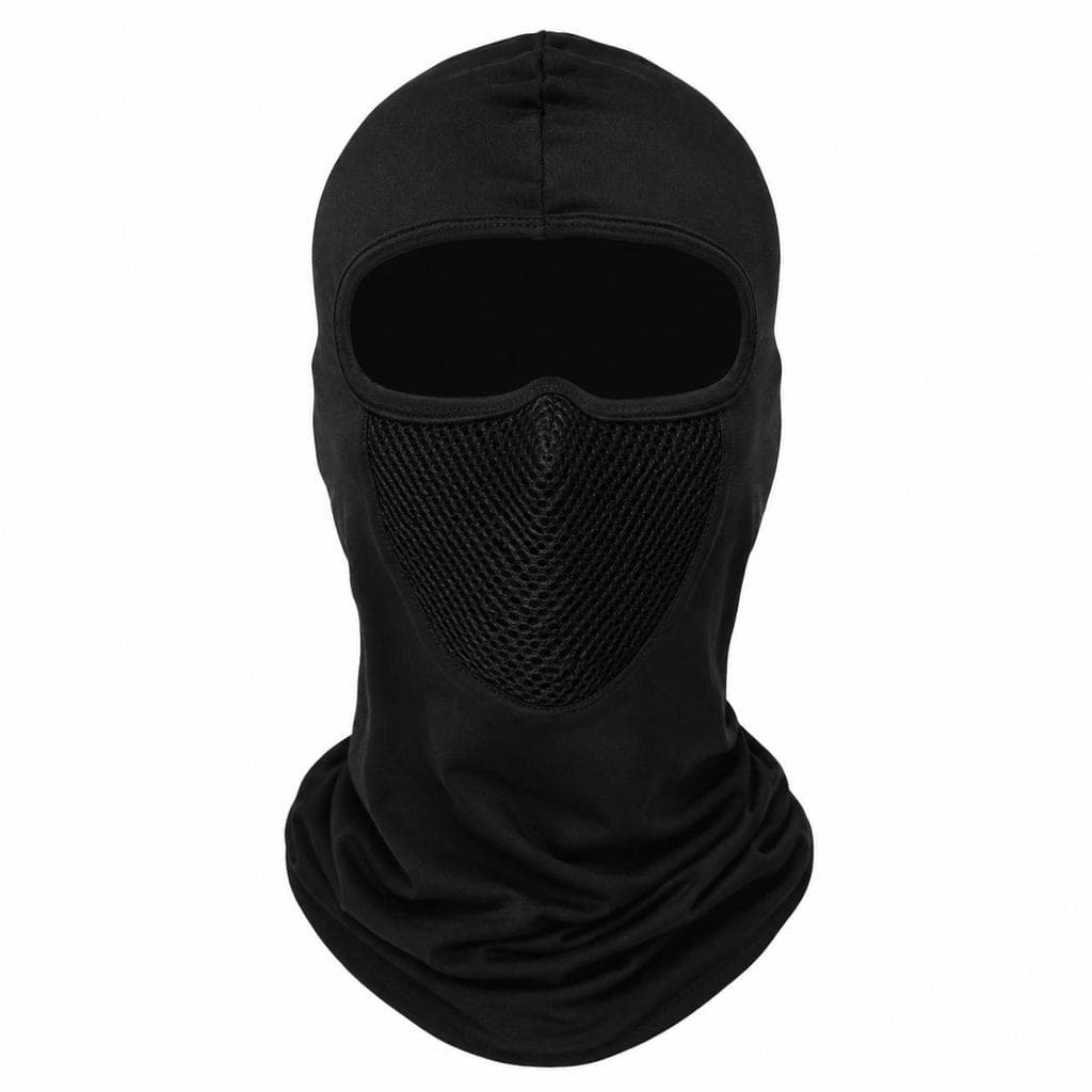 Balaclava Tática Respirável com Malha Ventilada | Máscara Facial para Moto, Ciclismo, Corrida