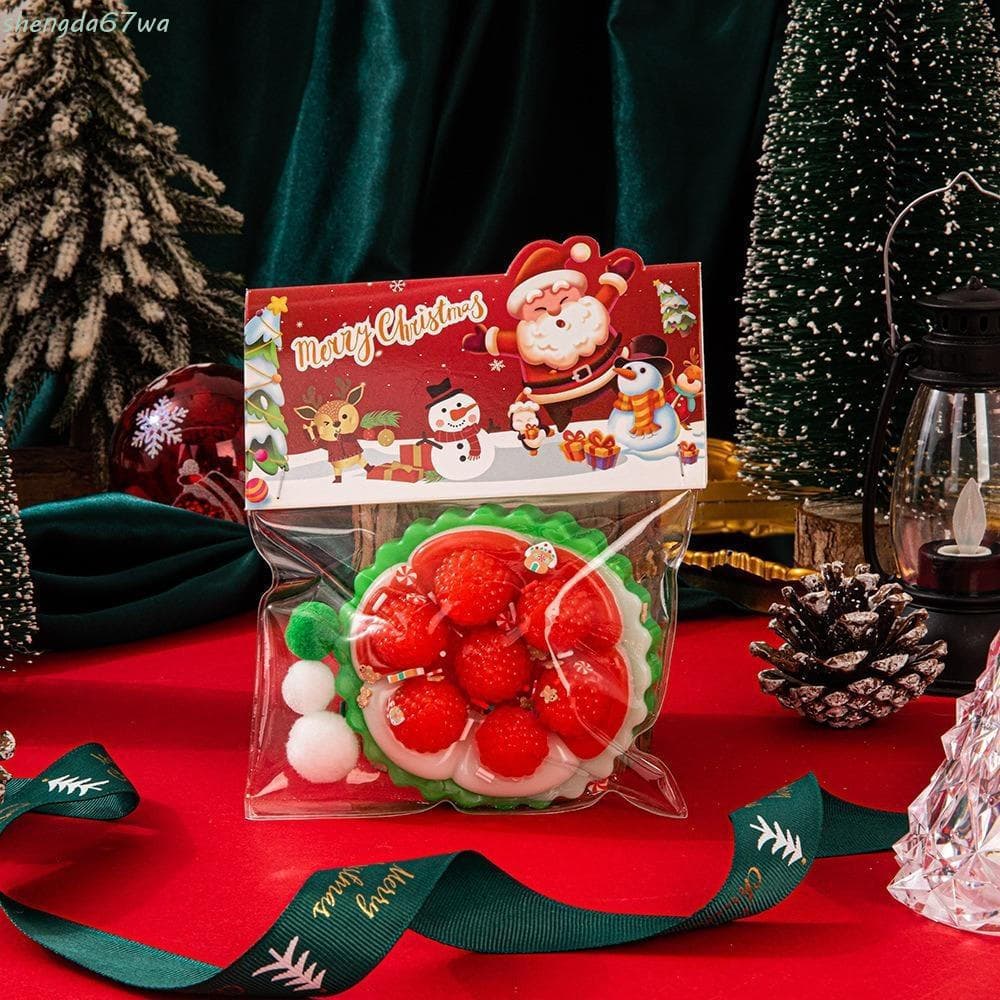 Brinquedo De Apertar Para Gato SHENGDA , Boneca Macia De Desenho Animado De Natal , Série De Comida De Pitada 3D Waffle