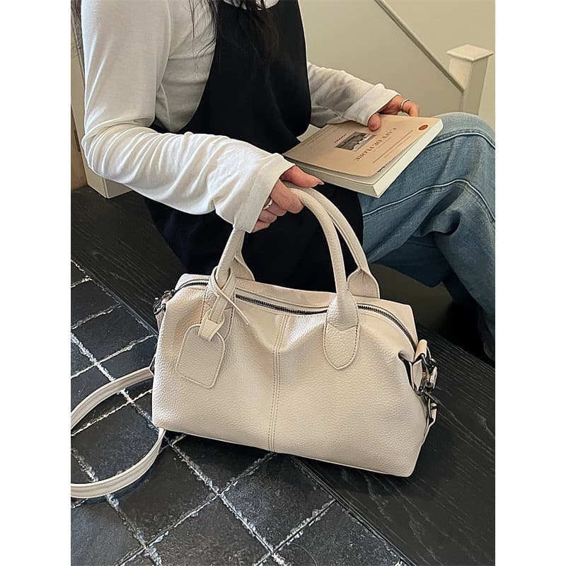 Bolsa bolsa transversal feminino Simples simples Retro grande capacidade bolsa feminina High-End sentir trabalho Commute