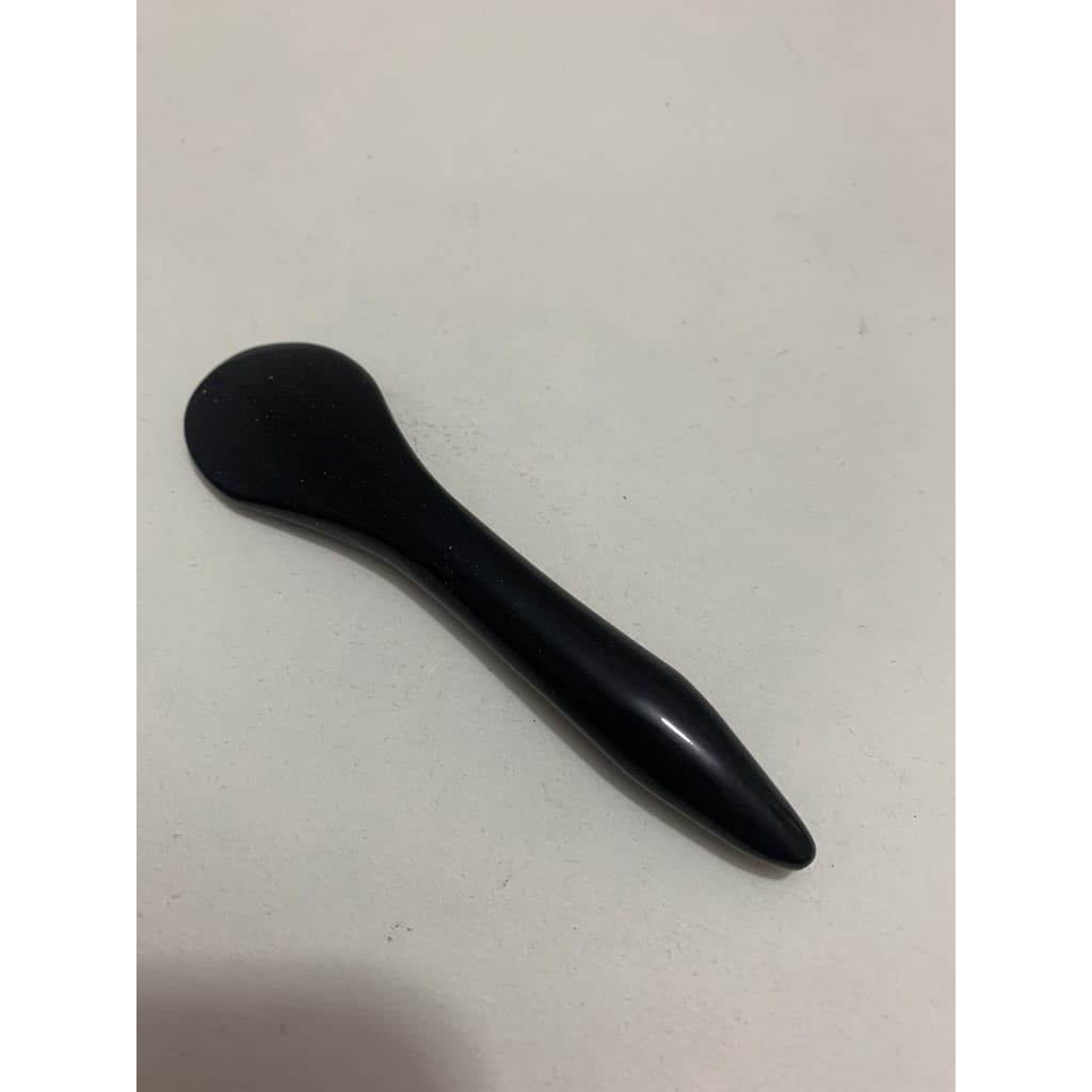 Puro artesanal Natural preto branco chifre de búfalo tendão vara tendão vara beleza vara acupuntura caneta olho raspagem