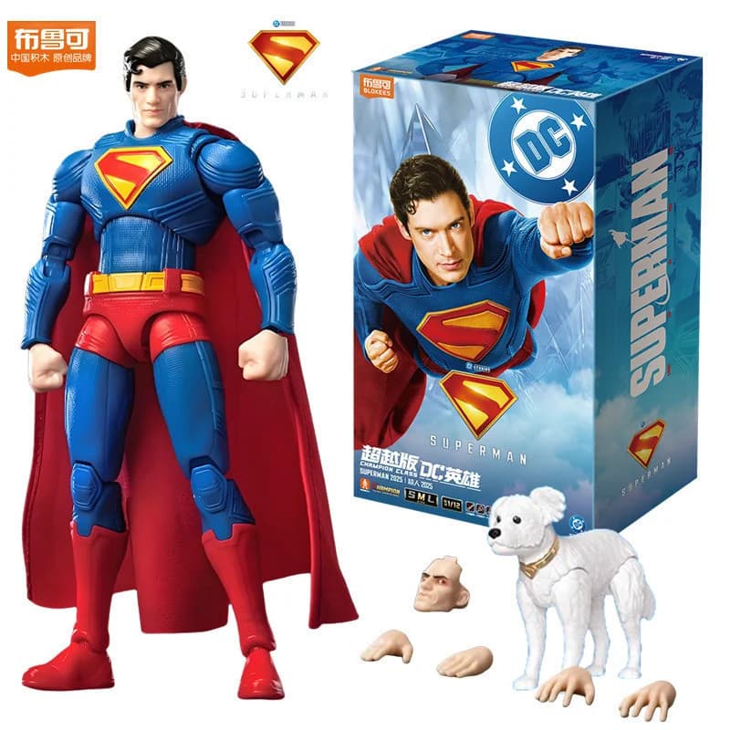 Figura de Ação da Série Super-Heróis BLOKEES 2025, Brinquedo de Blocos de Montar WNOB