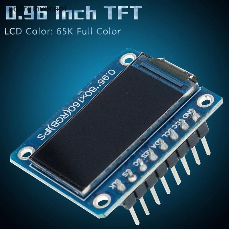 Versátil Display TFT IPS 160x80 De 0.96 Polegadas Para Novo Desenvolvimento Eletrônico Com SPI
