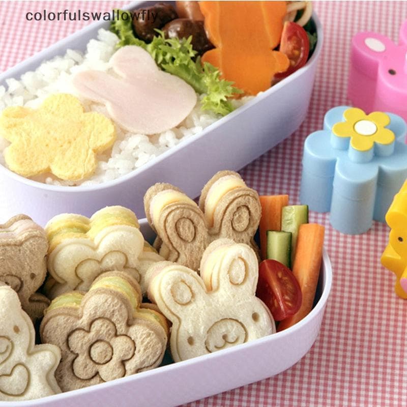 CSF Sushi Mold Diy Sanduíche Pão Biscoito Utensílios De Cozimento Estilo Cortador De Queijo