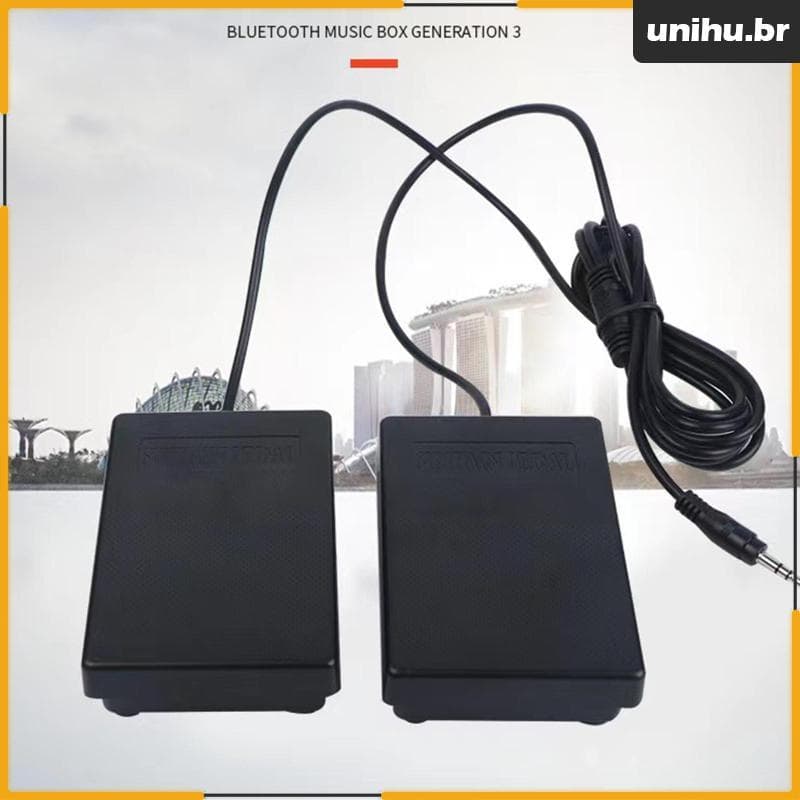[Unihu] Pedal De Bateria De Enrolar Substituição Eletrônico Para Exercícios De Treinamento