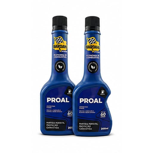 ADITIVO BARDAHL PROAL / ETANOL 200ML - 2 UNIDADES