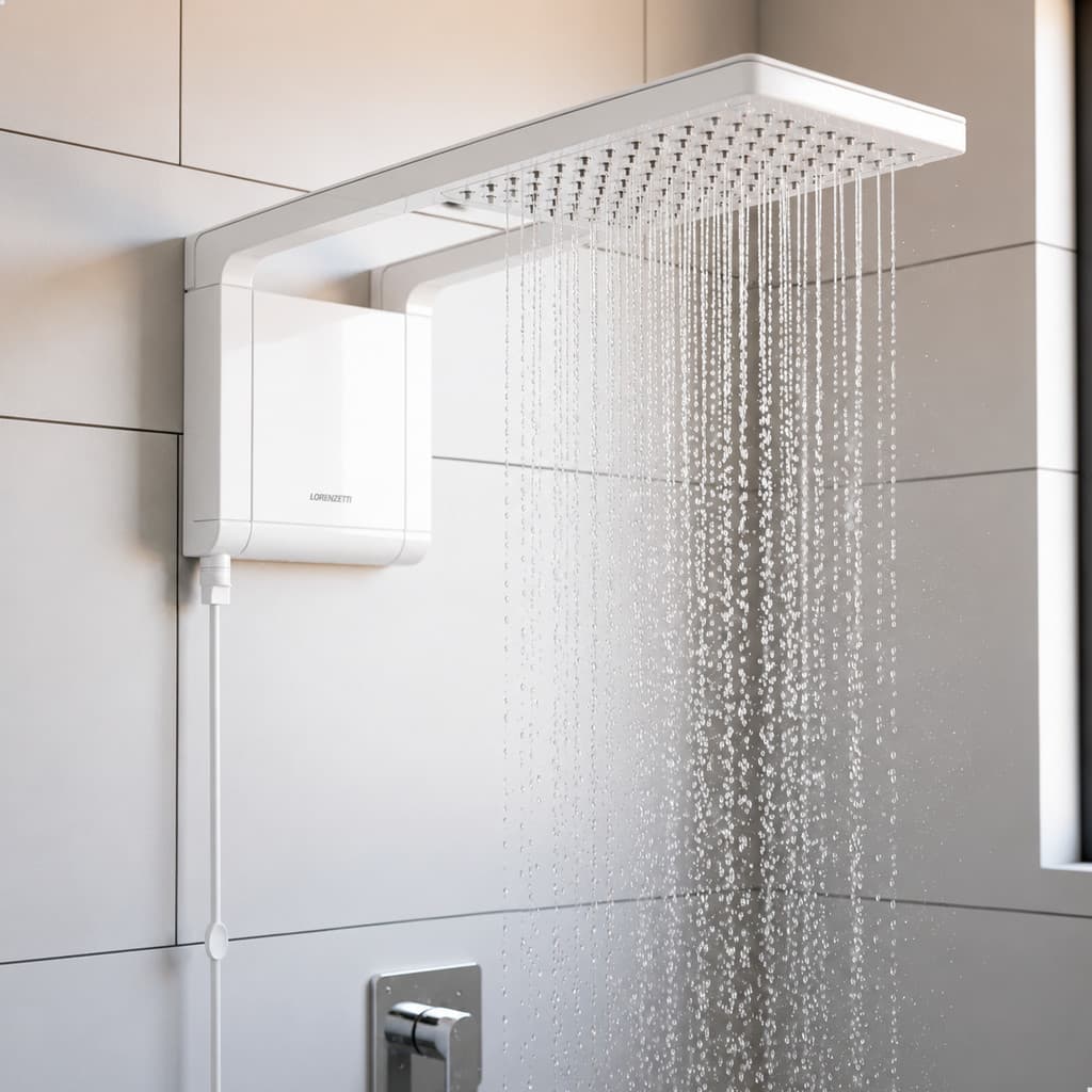 Chuveiro Acqua Storm Ultra Branco 220V 7800W Lorenzetti 7510103 Ducha Eletrica Original