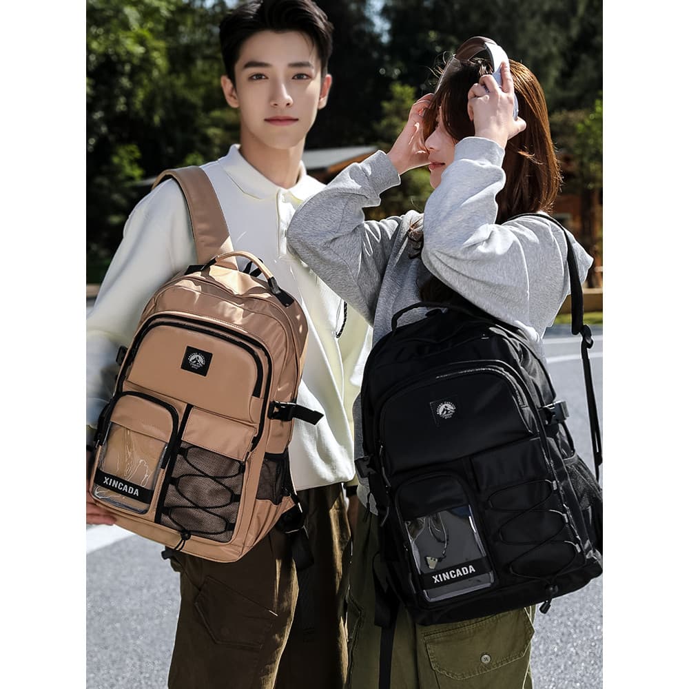 Campus Novo Estilo Meninos Alunos do Ensino Médio Reduzem a Carga Proteção da Coluna Mochila Mochila Feminina do Ensino