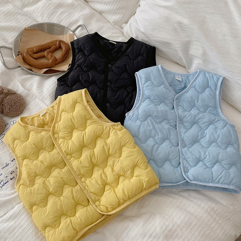 Crianças para baixo colete de algodão bebê outono inverno novo estilo colete meninos meninas coletes médio pequeno crian