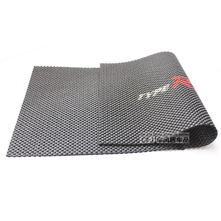 TYPER Malha Preta 56cm Carro de Grandes Dimensões Tapete Antiderrapante Armazenamento Carro Tapete Plano Antiderrapante