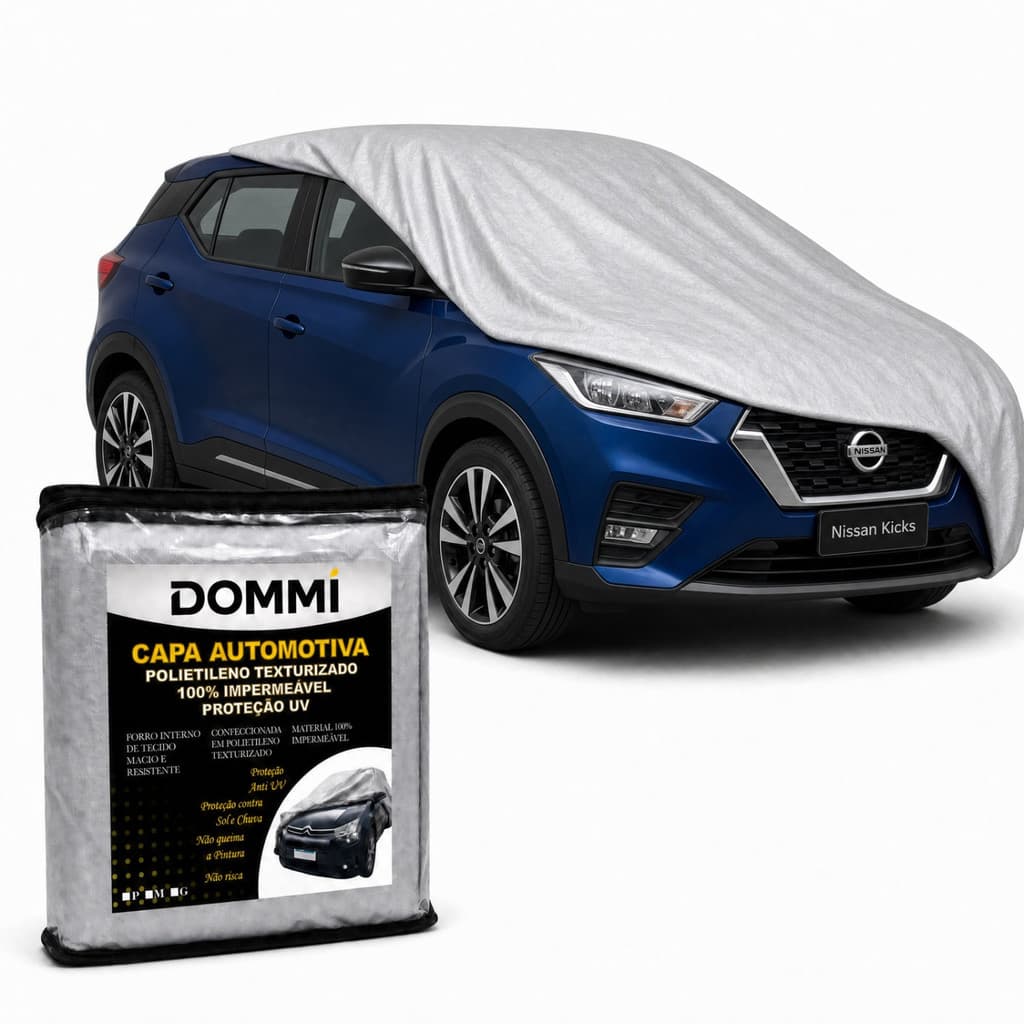 Capa Impermeavel Para Nissan Kicks Impermeável Forrada Protege Sol Chuva Poeira Proteção Anti-UV