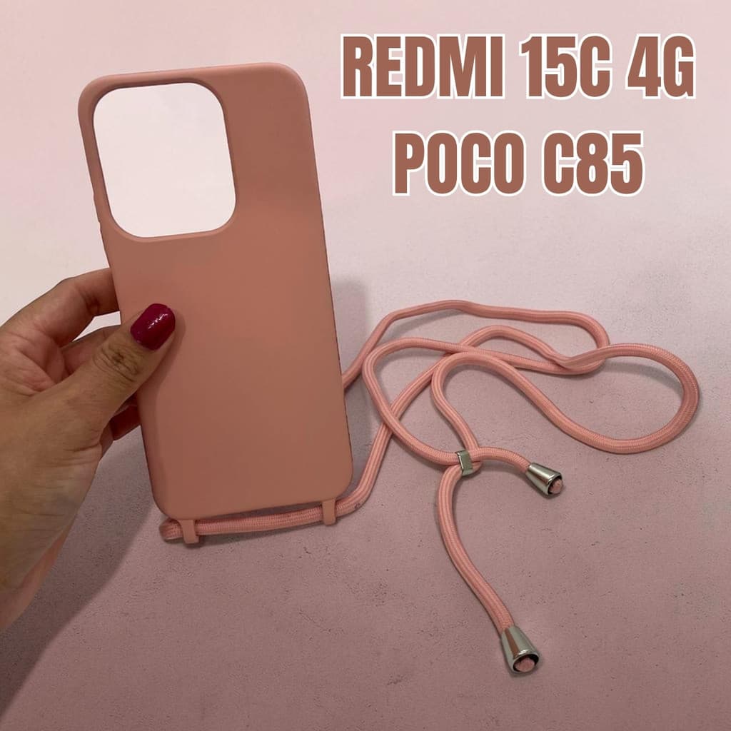 Capa Capinha de celular compatível com Redmi 15C 4G e Poco C85 Laccio
